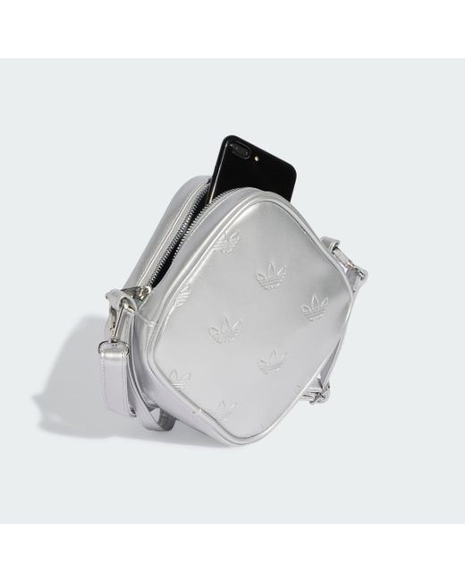 Adidas White Adicolor Diamond Tasche