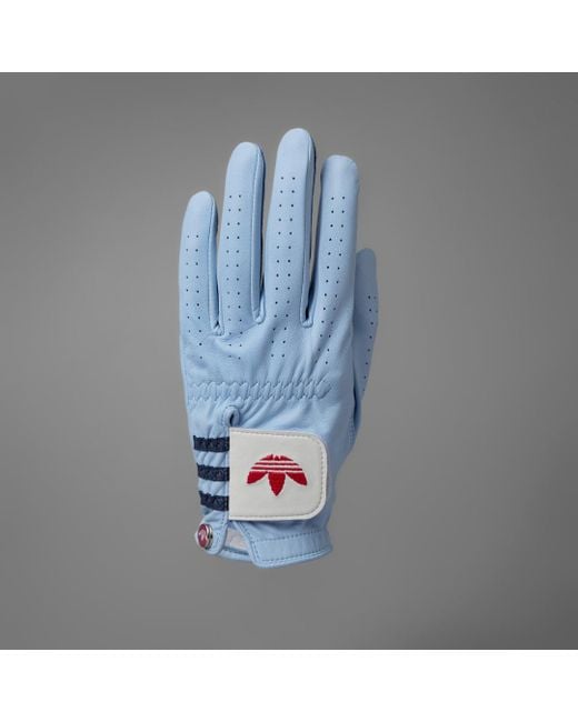Adidas Blue Originals Golf Leather Glove