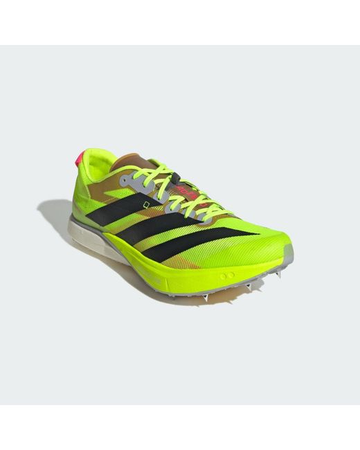Adidas Yellow Adizero Avanti Xc Shoes