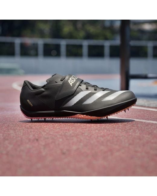 Adidas Black Adizero Hj Track And Field Shoes