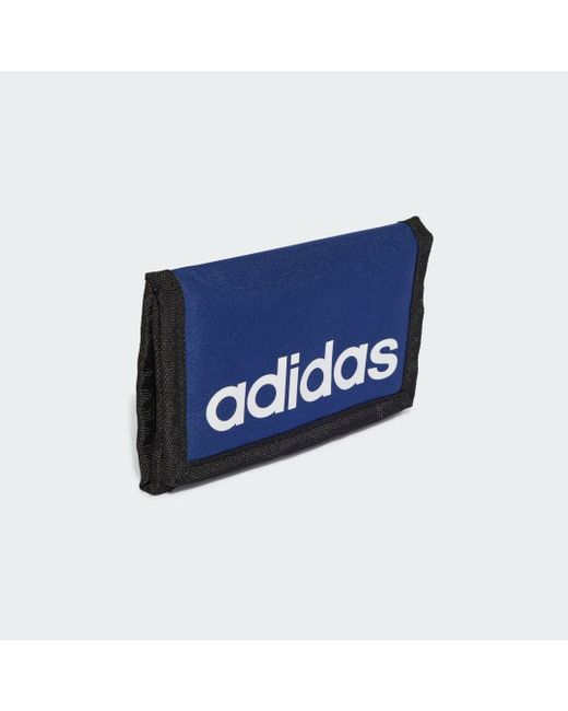 Adidas Blue Linear Wallet