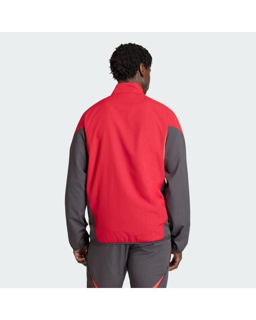 Adidas Originals – fc liverpool tiro 25 competition presentation – jacke in Red für Herren