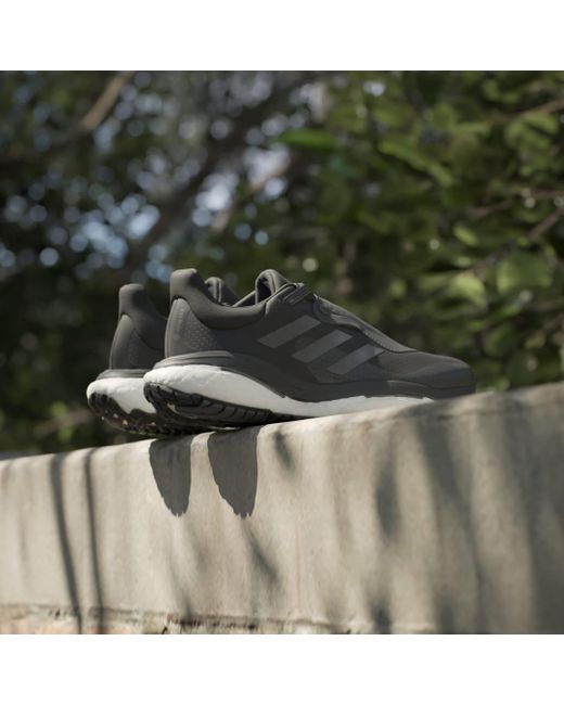 Adidas Black Solar Glide 5 Gore-tex Shoes