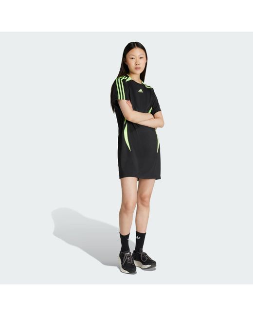 Adidas Black Teamgeist Adicolor T-Shirt-Kleid