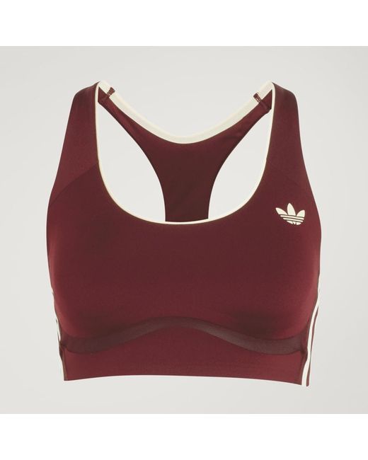 Adidas Red Originals Sport Medium Support Bra