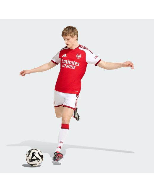 Adidas Red Arsenal Fc 26/27 Home Authentic Shorts for men