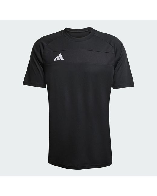 Adidas Black Tiro 25 Essentials Jersey for men