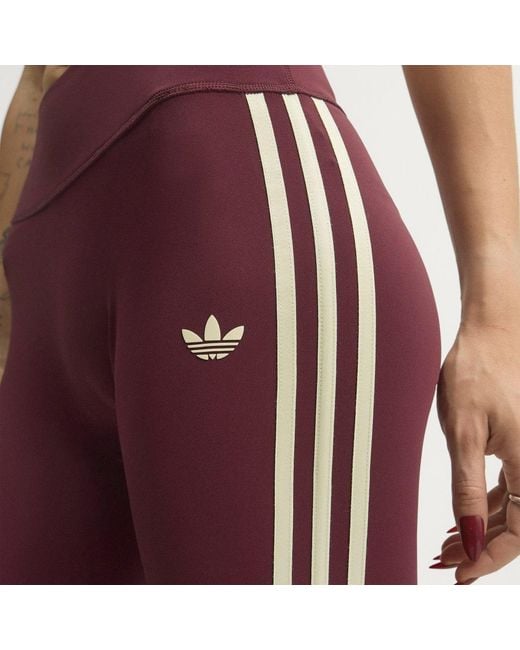 Adidas Brown Originals Sport Superstar 7/8 Leggings