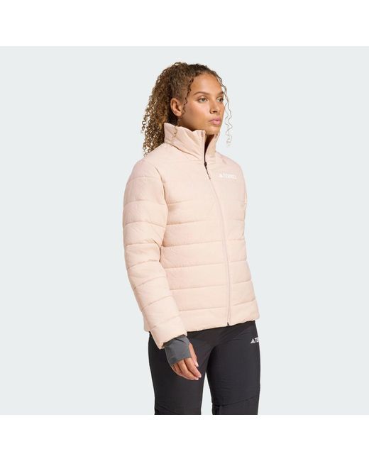 Adidas Natural Terrex Multi Essentials Insulated Jacket
