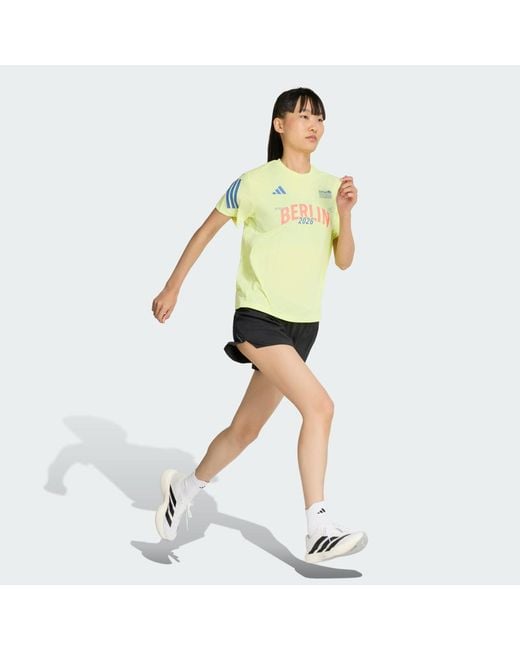 Adidas Green Bmw Berlin-Marathon 2026 Event T-Shirt