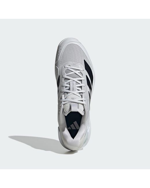 Adidas Blue Adizero Ubersonic 5 Tennis Shoes for men