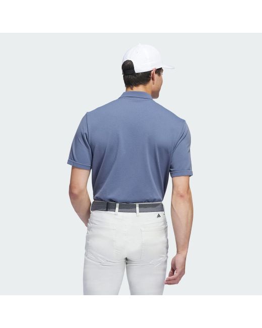 Adidas Blue Ultimate365 Tour Primeknit Polo Shirt for men