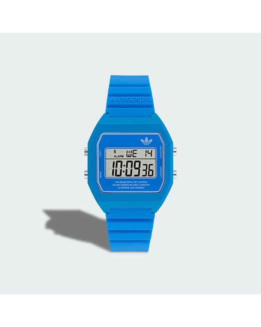 Adidas Blue Digital Two Watch