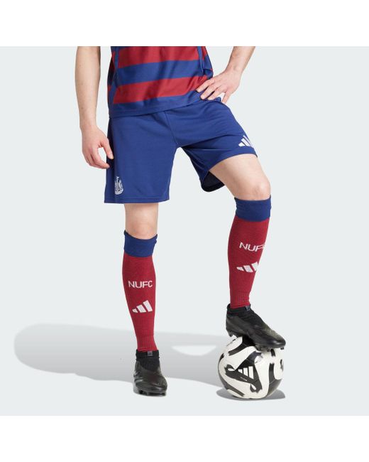 Adidas Red Newcastle United Fc 24/25 Away Shorts for men
