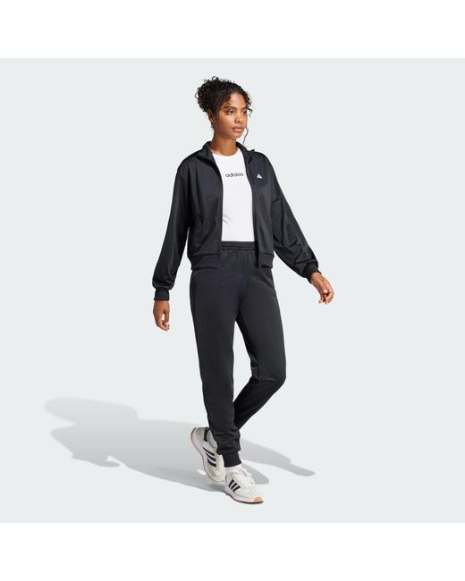 Adidas Black Essentials Feelcozy Track Suit