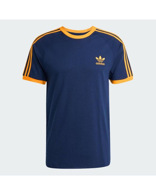 Camiseta Adicolor Classics 3 Bandas Adidas de hombre de color Blue