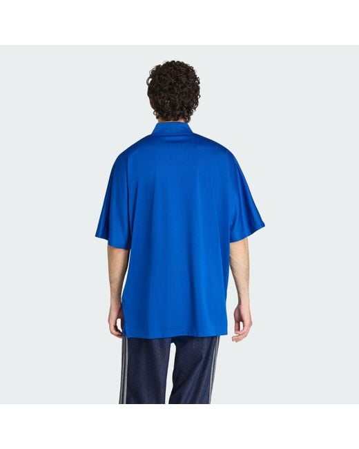 Adidas Blue Adicolor Blocked Jersey for men