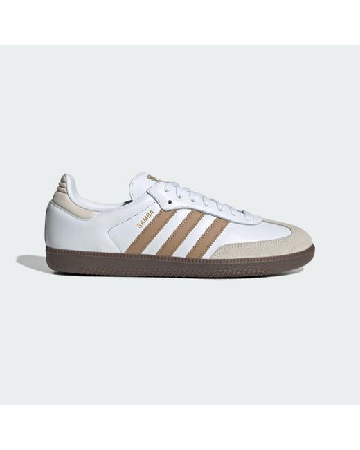 Scarpe Samba Og di Adidas in White da Uomo