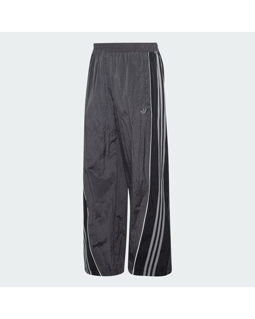 Adidas Gray Adilenium Season 5 Track Tracksuit Bottoms for men