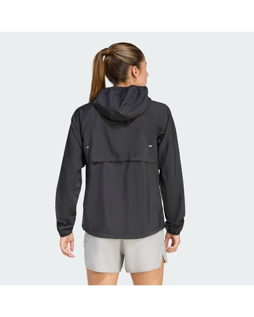Adidas Black Running Adi365 Running Essentials Jacket Ka4339