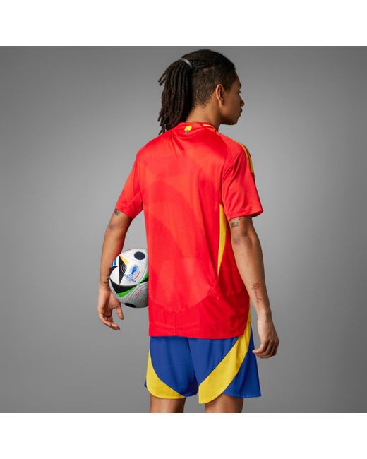Adidas Red Spain 2024 Home Authentic Jersey for men