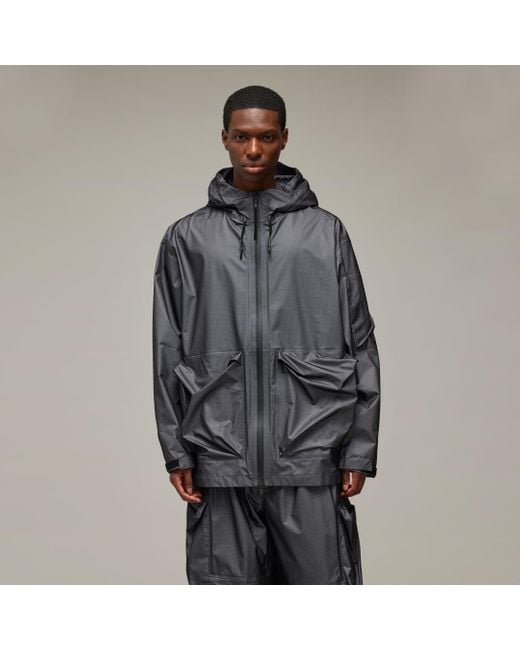 Adidas grey jacket mens sale