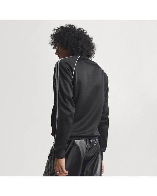 Adidas Black Sst Track Top for men