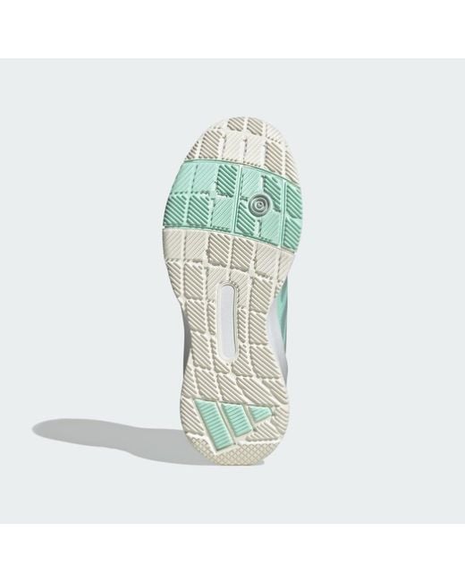 Adidas Blue Crazyquick Lightstrike Padel Shoes
