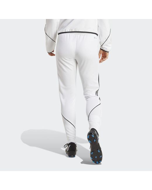Adidas White Tiro 23 League Tracksuit Bottoms