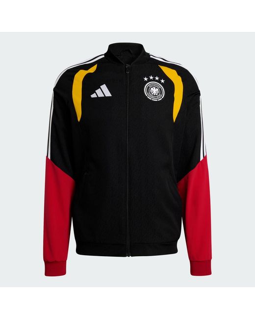Adidas Black Germany 26 Tiro Presentation Jacket for men