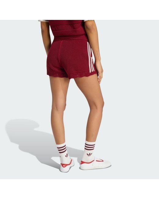 Adidas Red Resort S Shorts W