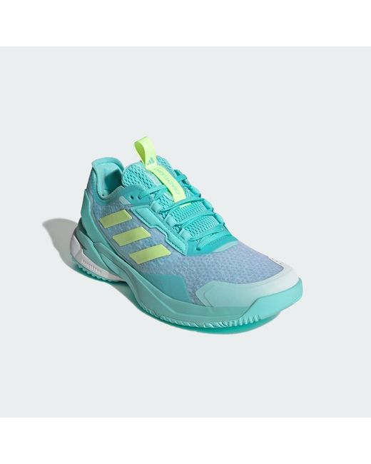 Adidas Blue Crazyflight 6 Indoor Shoes