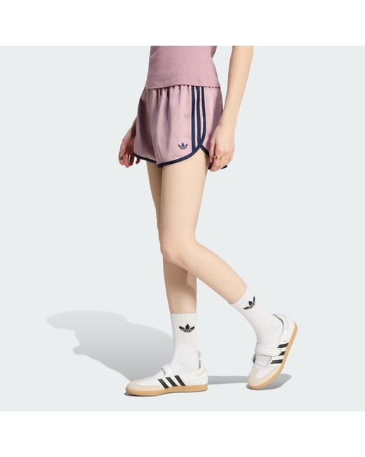 Adidas Multicolor Satin 3S Sprinter Short