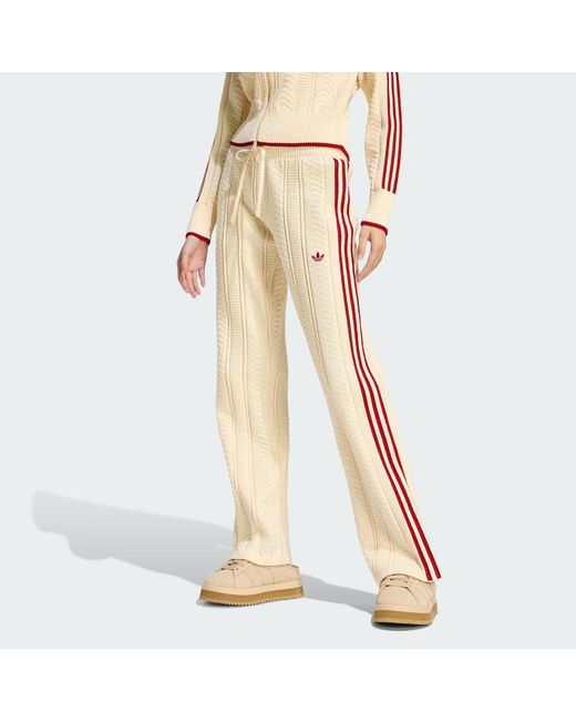 Adidas Natural Sst Wide Leg Trackpant