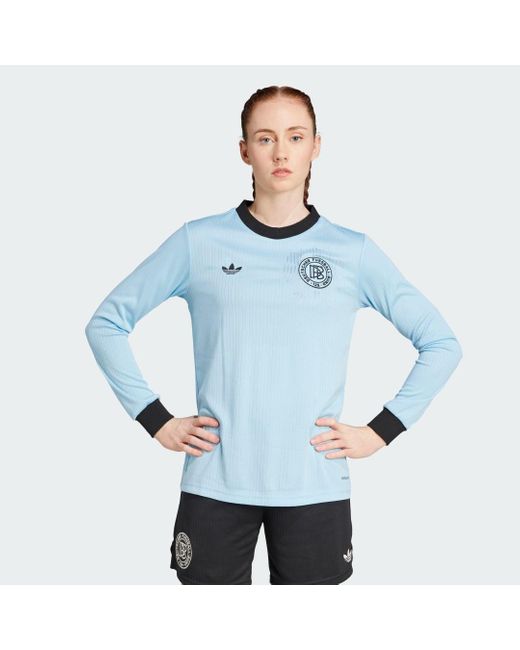 Adidas Originals Blue Germany Anniversary Long Sleeve Jersey