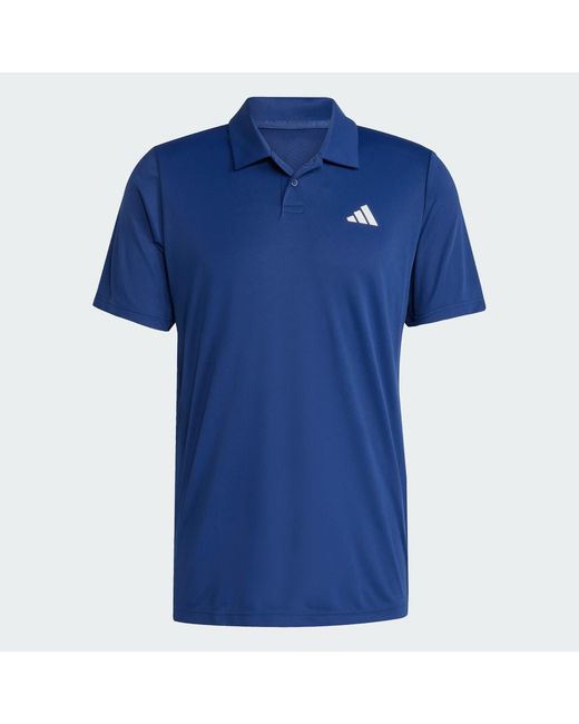 Adidas Blue Club Tennis Polo Shirt for men