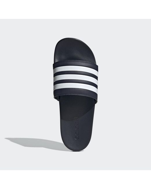Adidas Blue Adilette Comfort Slides