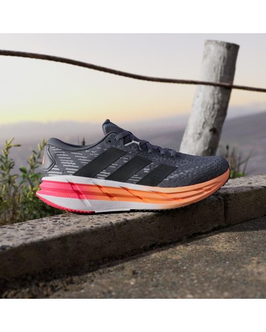 Adidas Blue Adistar 4 Running Shoes for men