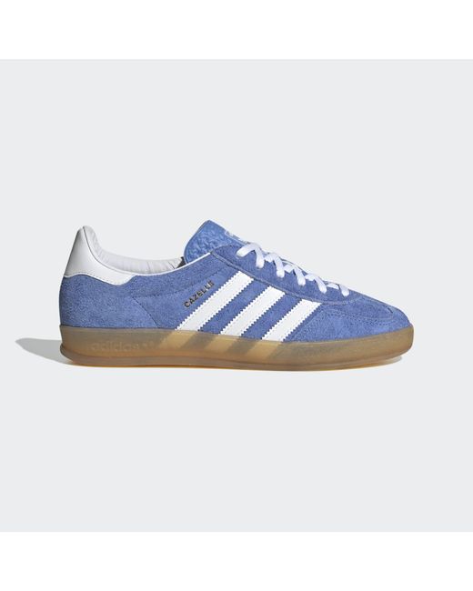 adidas Gazelle Indoor Shoes in Blue | Lyst UK