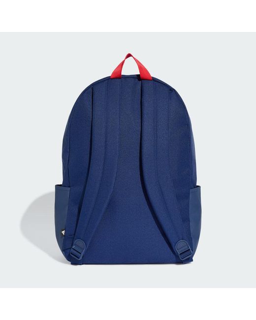 Adidas Blue Essentials Logo Rucksack