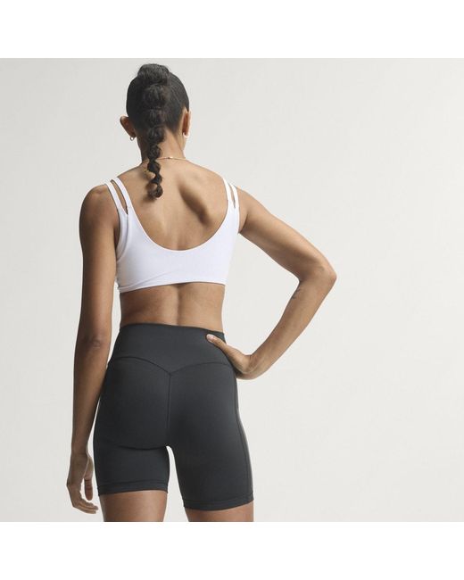 Adidas Brown Optime Workout Twist Reversible Light Support Bra