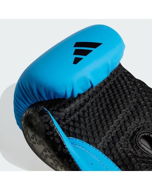 Adidas Blue Comb 50 Box Gloves (10Oz)