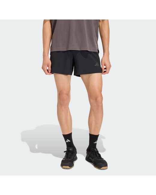 Adidas Black D4T Essentials Shorts for men