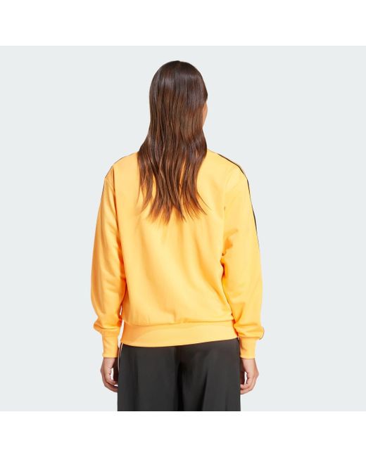 Track Top Adicolor Classic Firebird Loose di Adidas in Yellow