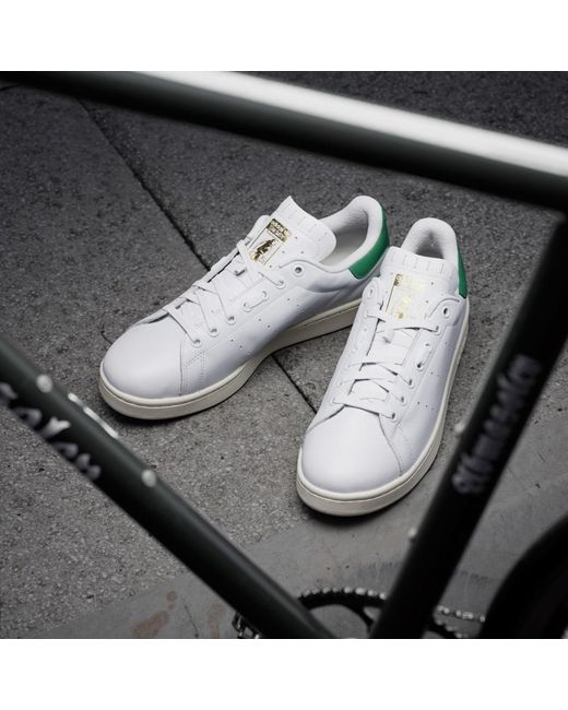 Adidas White Velostan Smith Fahrradschuh