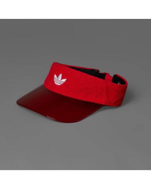 Adidas Red Originals Golf Tour Terry Visor