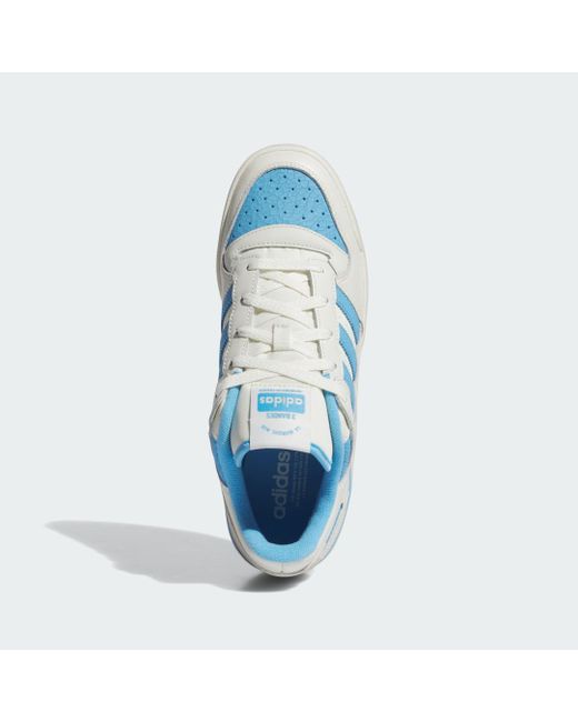Adidas Blue Forum Low Cl Shoes