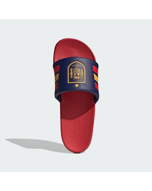 Adidas Blue Adilette Comfort 2.0 Spain Slides