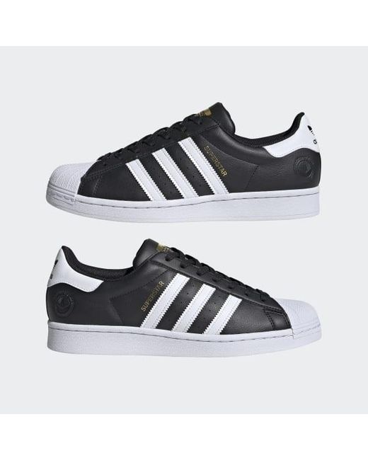 adidas Lace Superstar Vegan Shoes in 