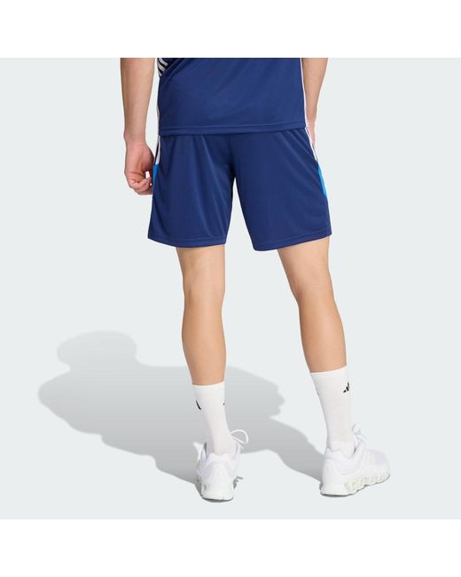 Adidas Blue Tiro 26 Essentials Shorts for men